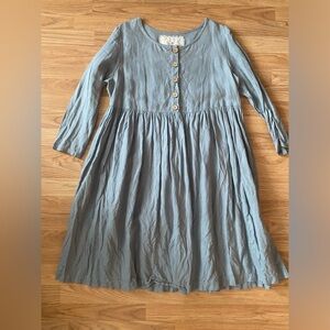 NPL Emilie dress in Swedish blue
